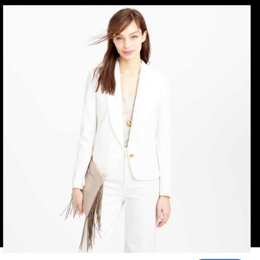 J.Crew women’s cropped shawl collar blazer